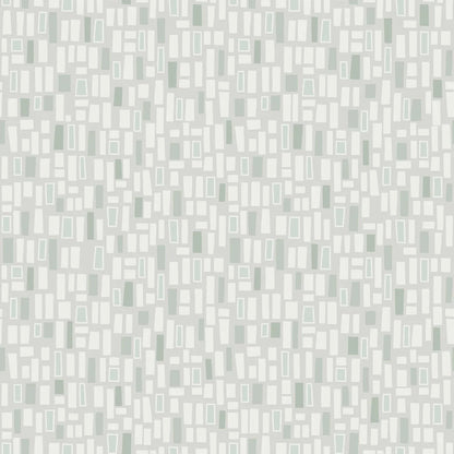 Colored in a classic 1950s color scheme of grey and green, our Elvis wallpaper is contemporary and timeless.