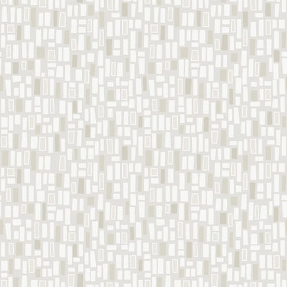 Colored in a warm and cozy palette of grey with hints of beige and brown, our Elvis wallpaper is contemporary and timeless.