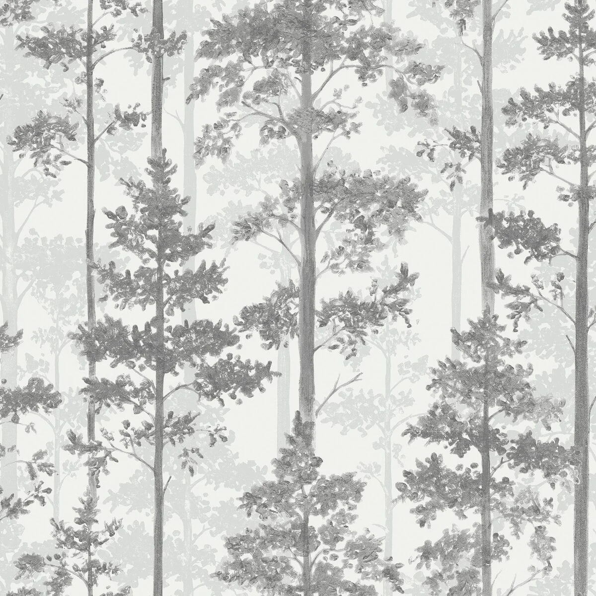 Colored in a subtle yet eye-catching black and white color scheme, our Ronja wallpaper oozes Scandinavian style and calm character. 