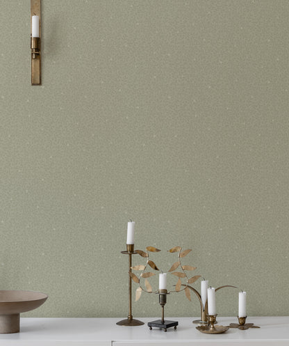 Edvin is a subtle and delicate pattern where growing foliage and small twinflowers gently spread across the wallpaper.