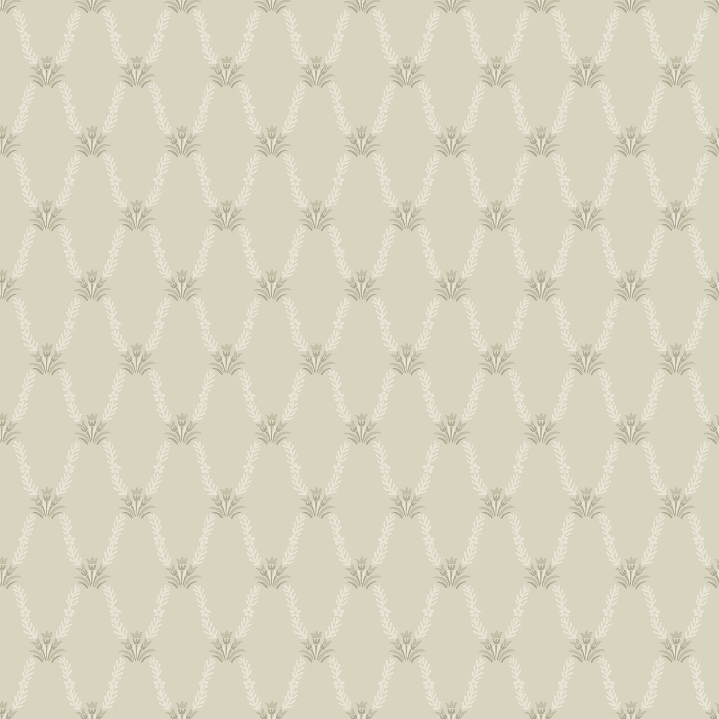 Our beautiful Hedvig is both an organic and graphic wallpaper pattern. 