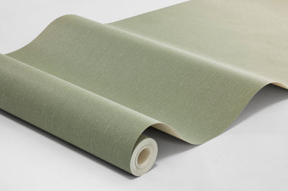  Matcha Linen has a vibrant yet soft Green tone inspired by the fresh greenery of spring and matcha leaves. The subtle linen texture gives the Solid color surface a lively look and a soft shimmer in the light. 