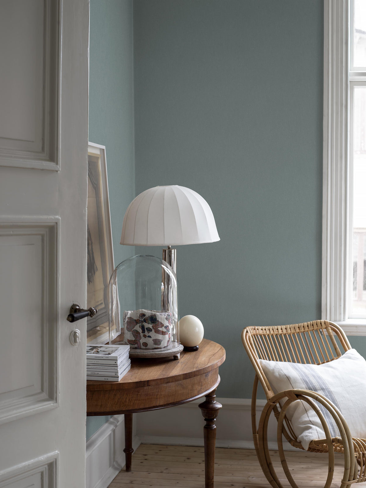  Teal Linen comes in a muted Turquoise shade, where blue calm meets Green freshness. 