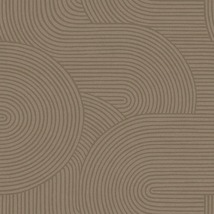 Colored in a neutral brown palette, our Zen wallpaper is inspired by the traditional Japanese gardens it takes its name from. 