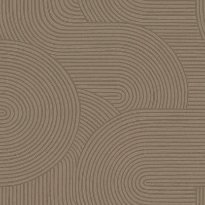 Colored in a neutral brown palette, our Zen wallpaper is inspired by the traditional Japanese gardens it takes its name from. 