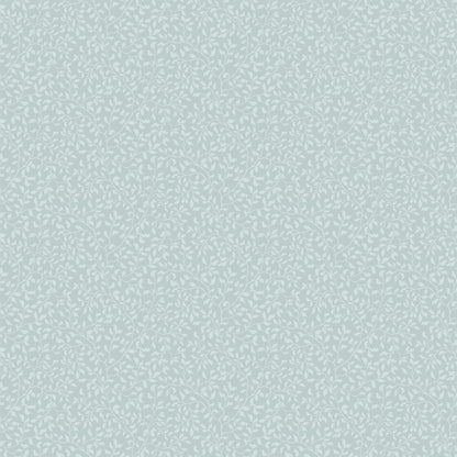 The wallpaper Folke is an elegant climbing foliage reminiscent of blueberry branches.