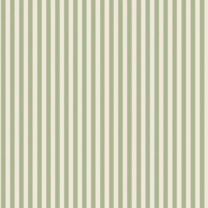 Mölle Stripe is a striped wallpaper inspired by the classic Swedish seaside town of Mölle in Skåne – known for its free-spirited bathing culture at the turn of the 20th century.