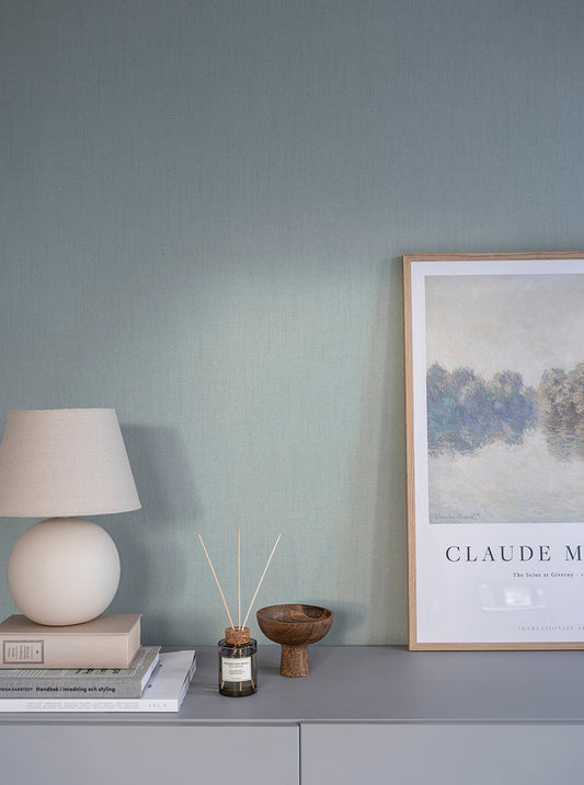 Cotton is a plain wallpaper with a woven appearance like a cotton fabric.