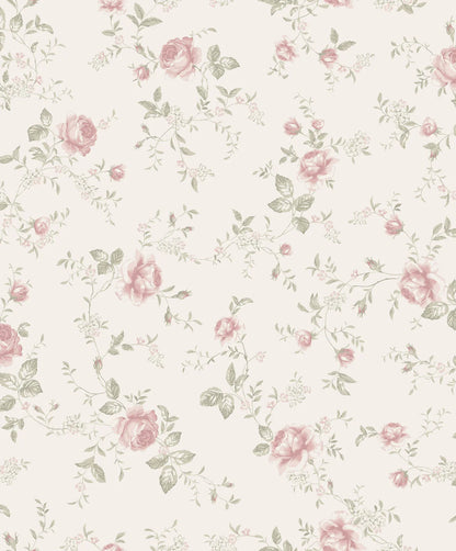 Let your room bloom with the gentle beauty of our Rose Garden children’s wallpaper