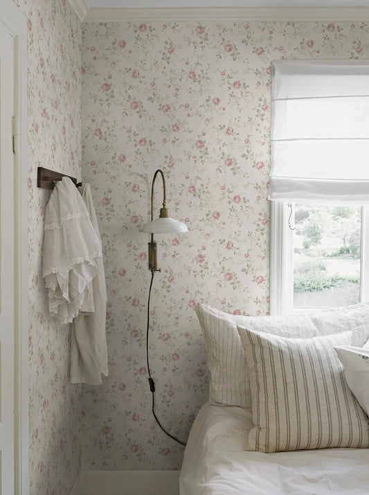 Let your room bloom with the gentle beauty of our Rose Garden children’s wallpaper