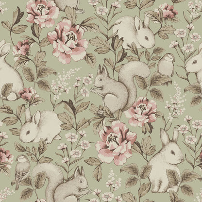 Created in collaboration with Swedish lifestyle brand Newbie, this Magic Forest wallpaper is perfect for hanging in your child’s room