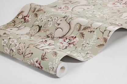 Created in collaboration with Swedish lifestyle brand Newbie, this Magic Forest wallpaper is perfect for hanging in your child’s room