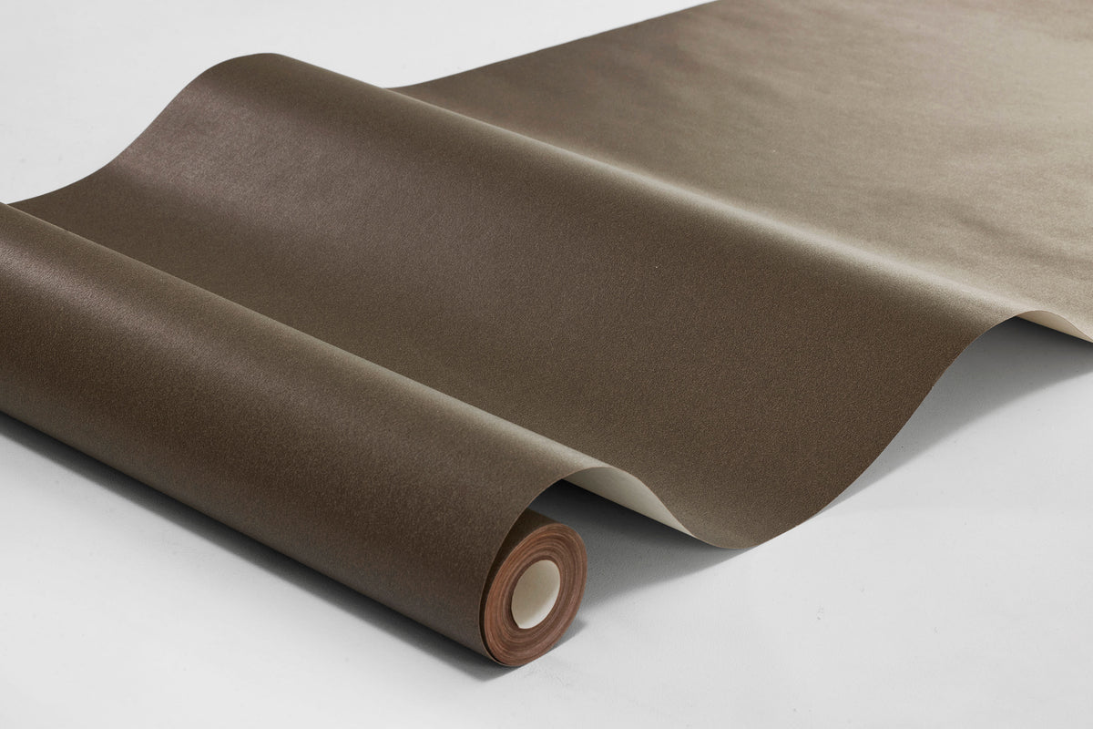  Earth Sand is a rich dark brown wallpaper inspired by natural earth pigments. 