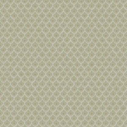  Understated, yet full of character, our Svea wallpaper is colored in a muted green palette lifted by ochre highlights that add a touch of warmth. 