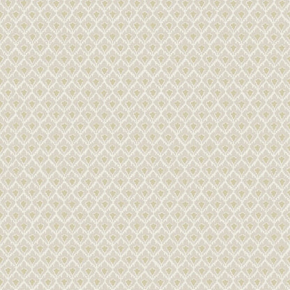 Set on a linen base with golden beige detailing, our Svea wallpaper has a subtle structure and woven tapestry effect.