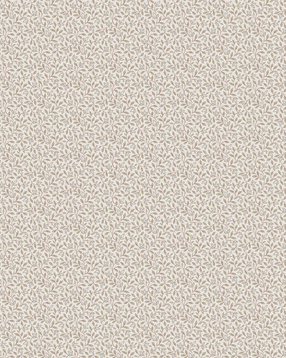 In warm beige tones, our Ida wallpaper reveals a graceful vine pattern of soft leaves and slender stems.