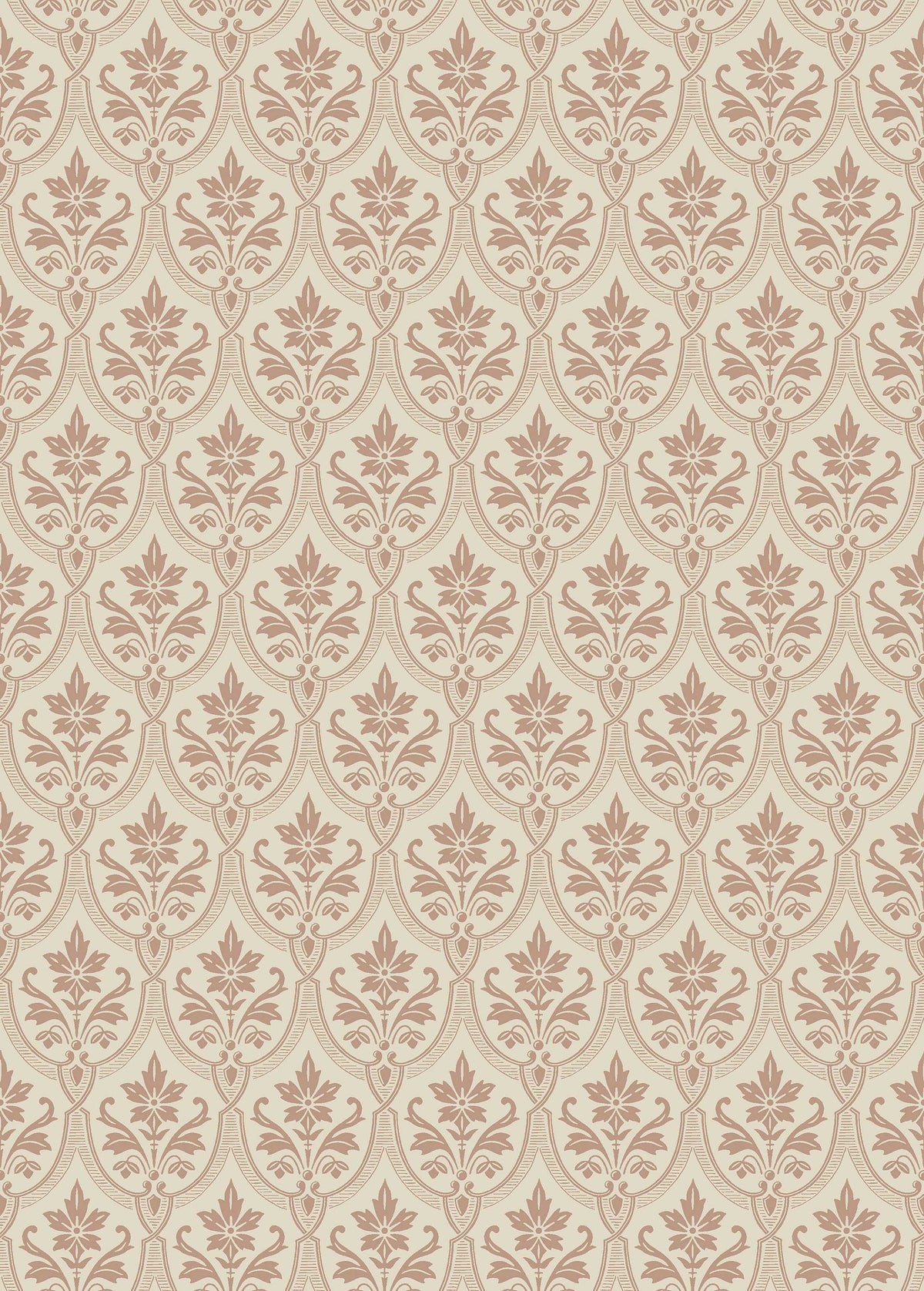  Harald is a decorative, patterned wallpaper in Classic style, recreated from an original dating from the late 19th century. 