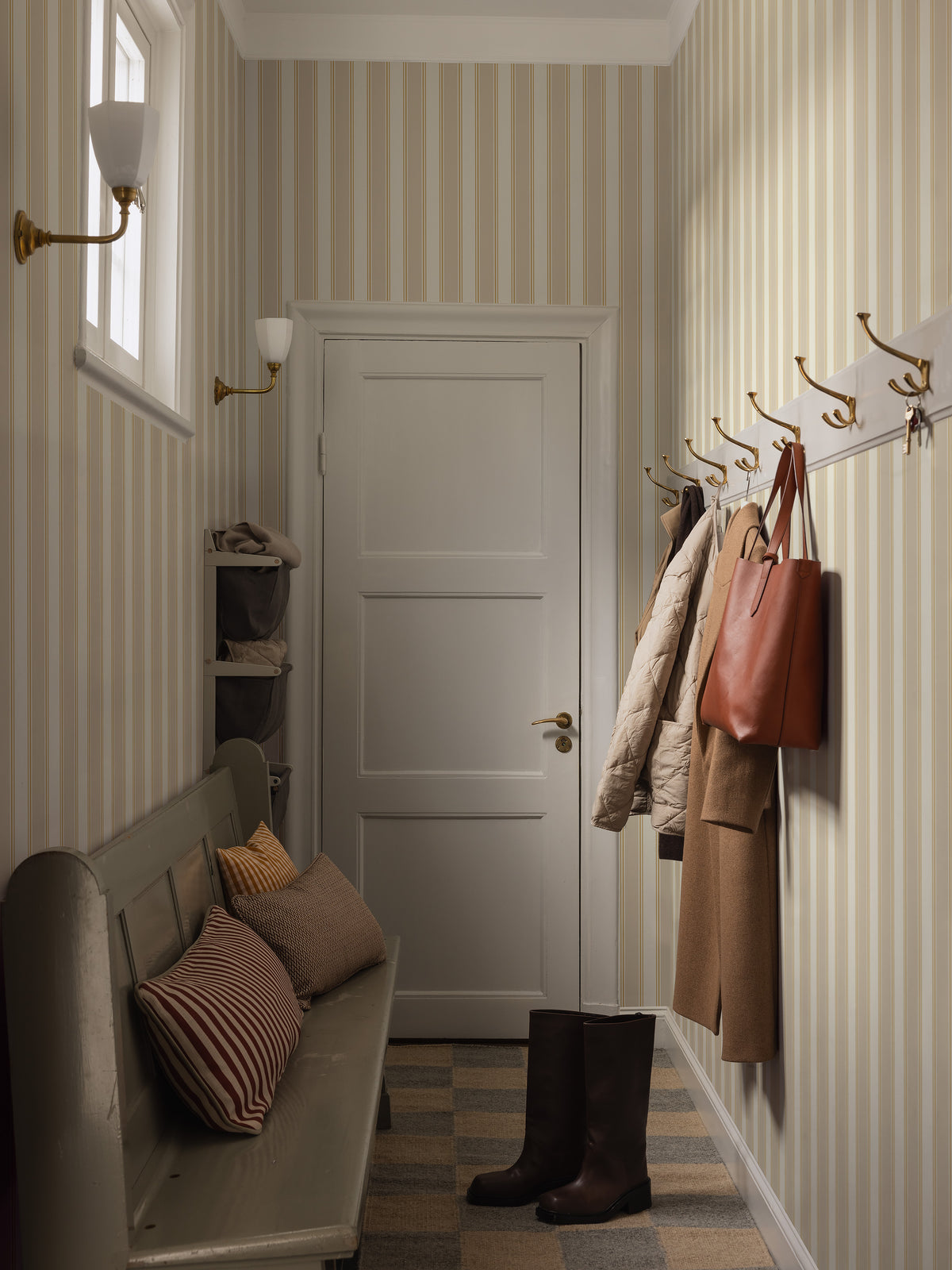 Few patterns radiate such effortless elegance as a Classic stripe. Eleonora is one such striped wallpaper, preserved in our historical archive. We are now gently breathing new life into this timeless pattern.