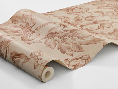 Archive Flowers is an elegant, large-floral wallpaper that truly sets the tone in a room. 