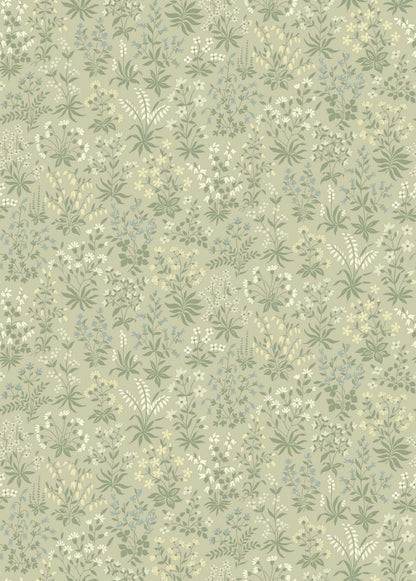 Vildflora is a cosy, small-floral wallpaper, covered with charming little wildflowers. 