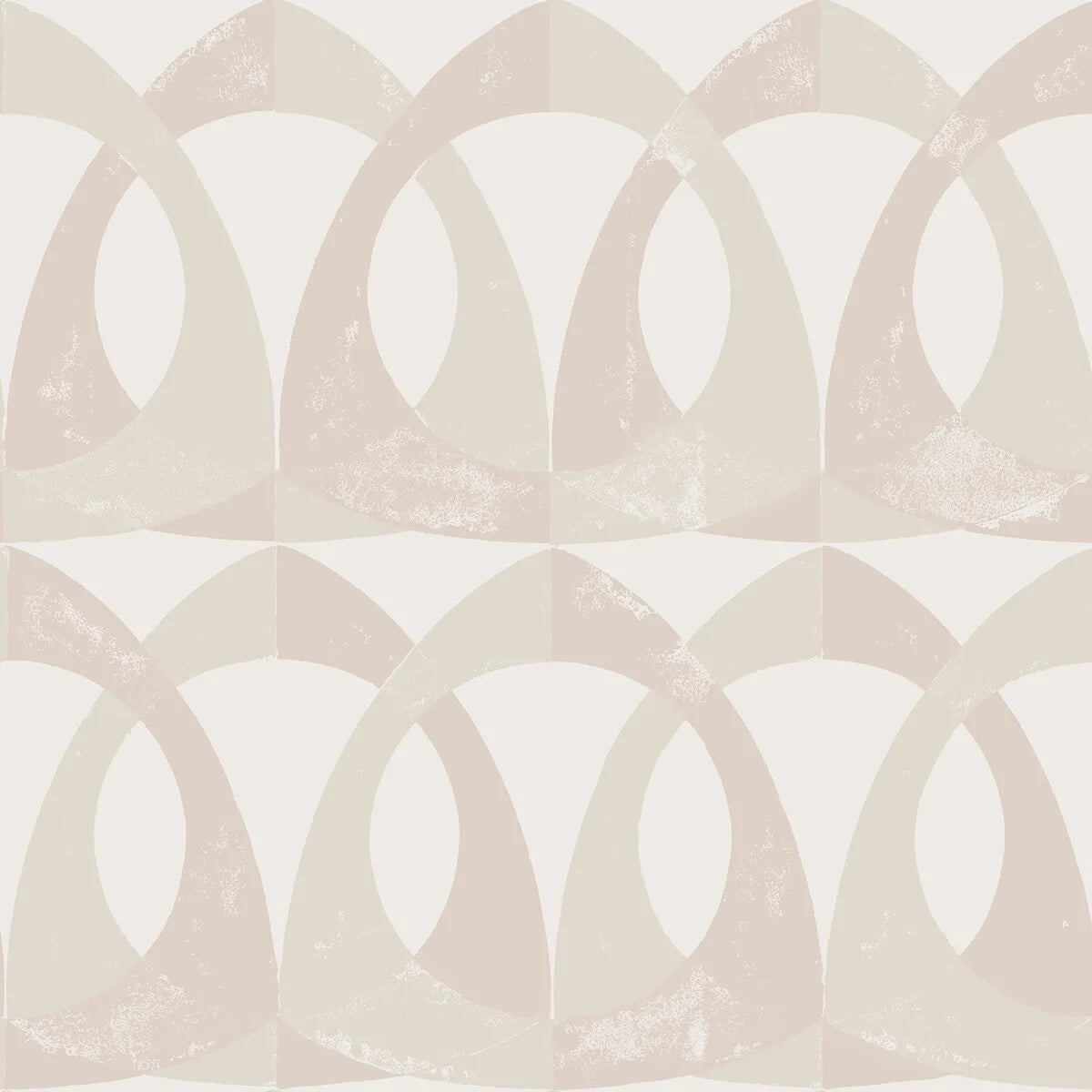 A calm, soothing wallpaper in muted shades of beige and pink with a chalk effect. 