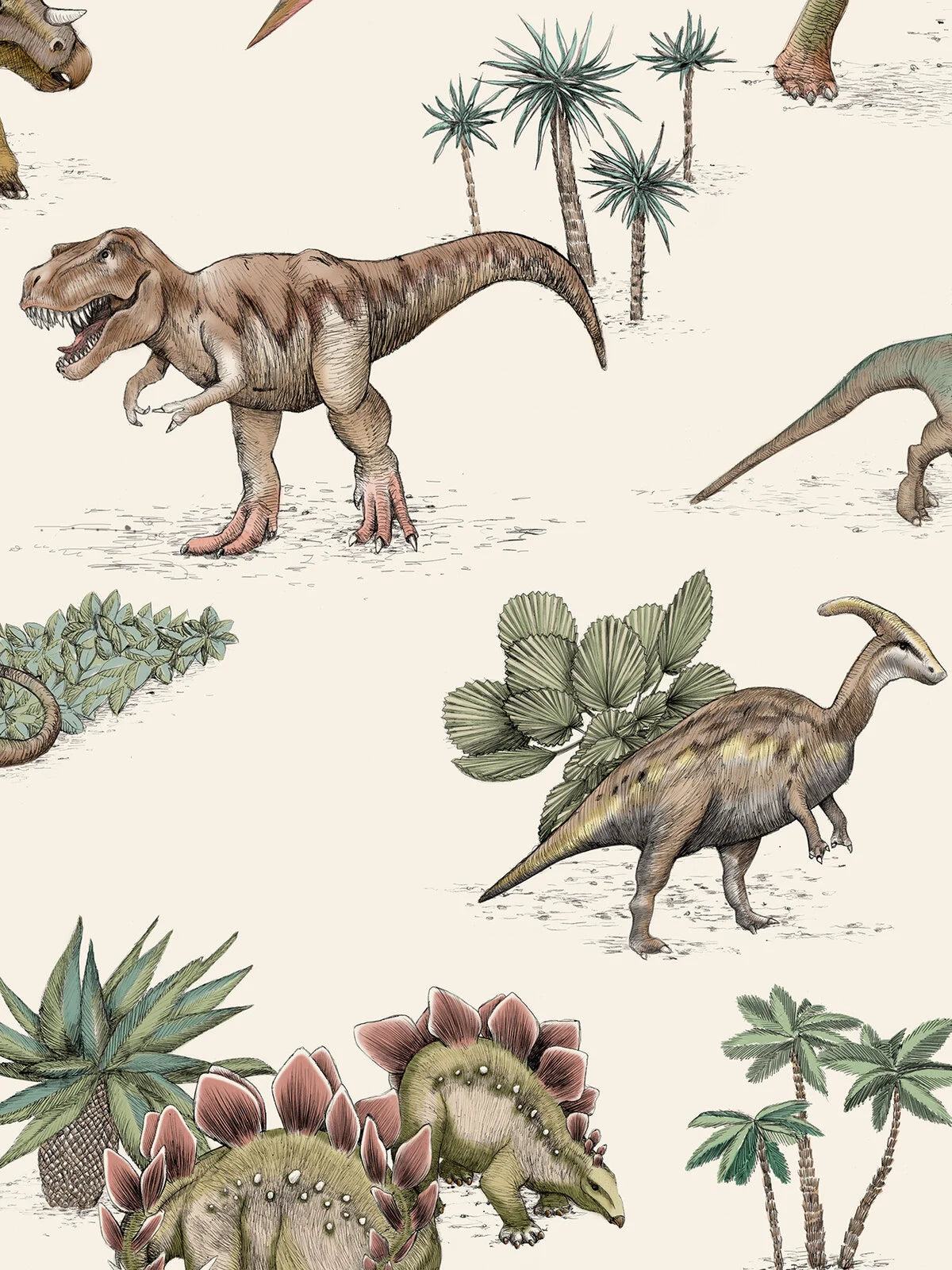 fantastically detailed dinosaur imagery featured in this special wallpaper.