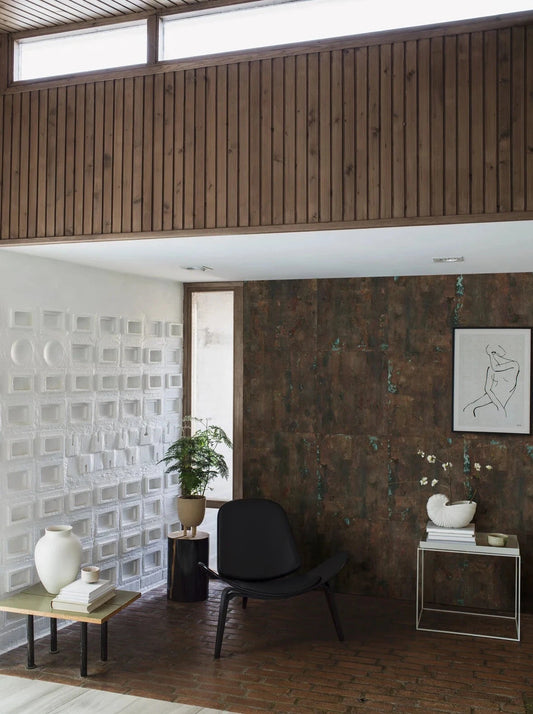 Etched Copper - 9522W Mural
