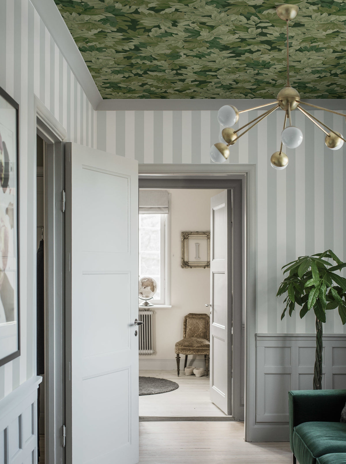 Tree Canopy - 9554W Mural – Scandinavian Wallpaper