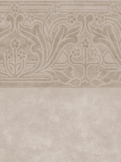 The intricate pattern of Ornamento is inspired by an Art Nouveau wallpaper from our historical archive.