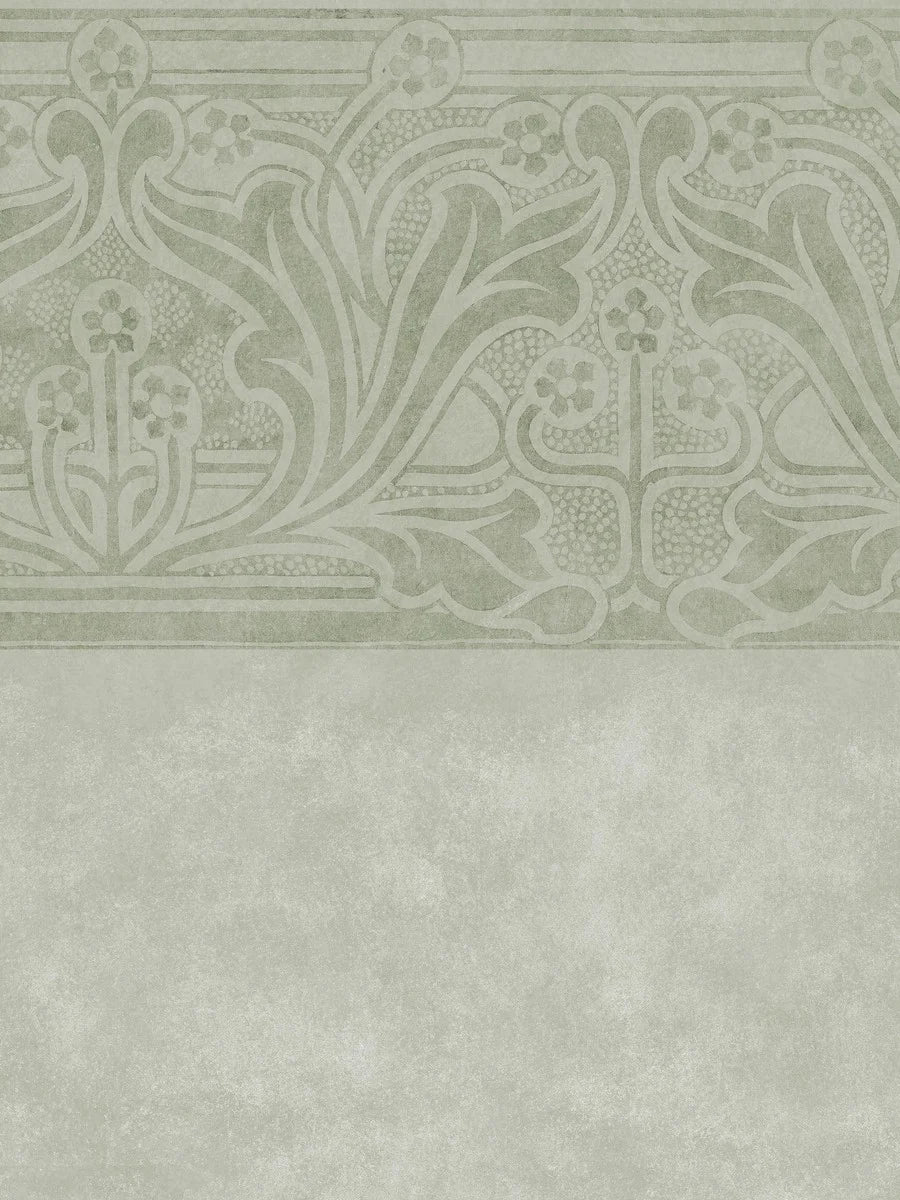 Wallpaper digitally printed on demand, fully custom fit to your wall.