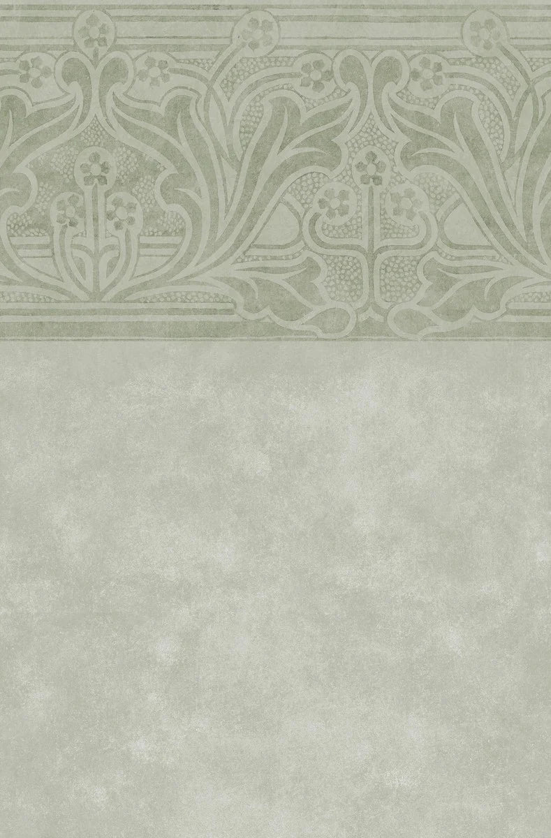Wallpaper digitally printed on demand, fully custom fit to your wall.