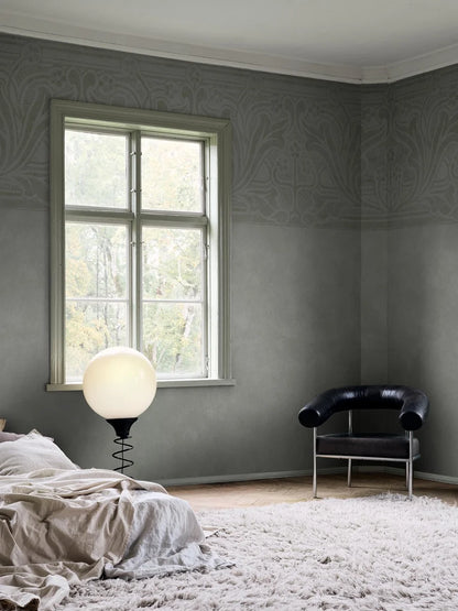 Wallpaper digitally printed on demand, fully custom fit to your wall.