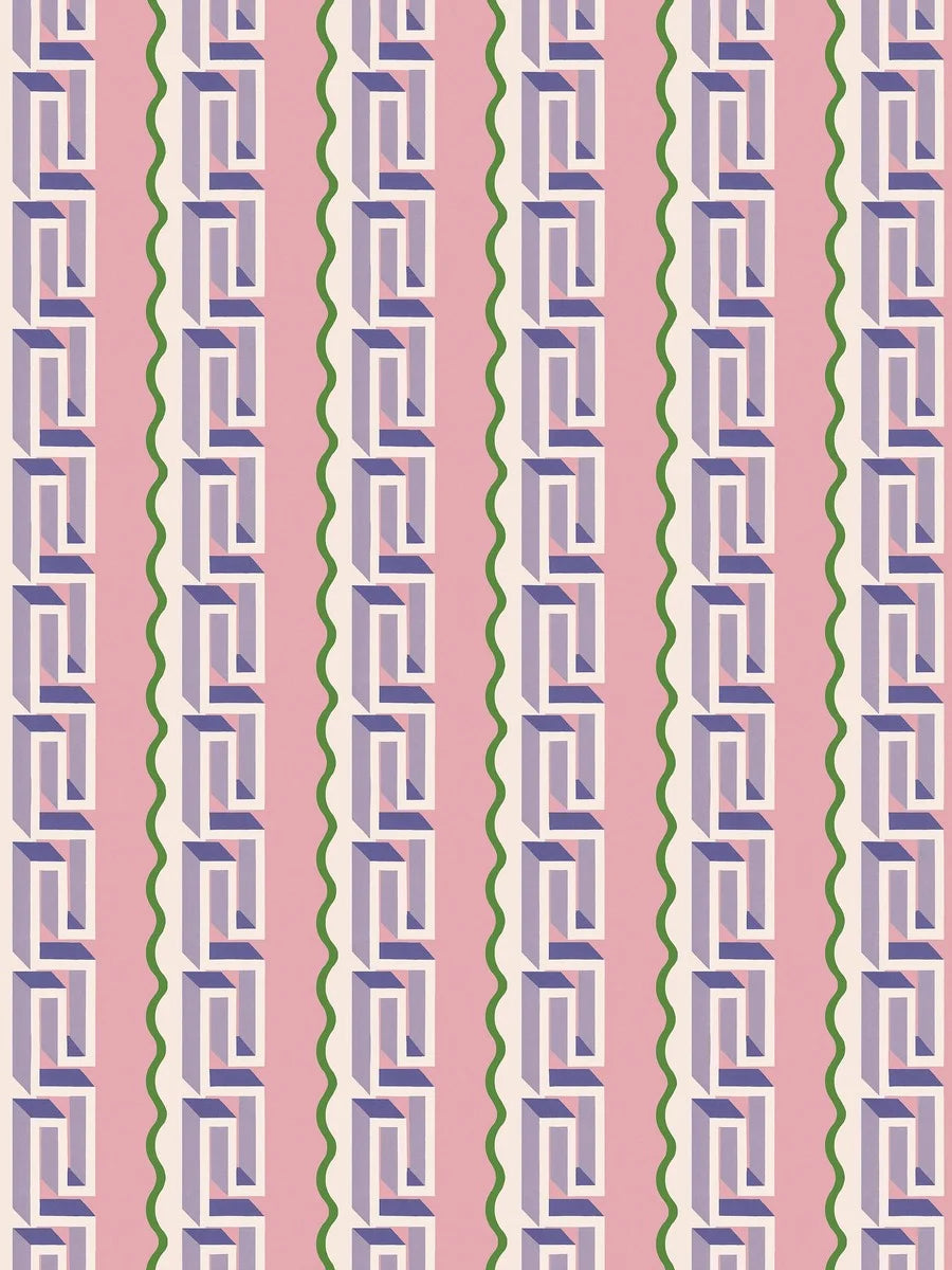  Wallpaper digitally printed, custom fit to your wall. 