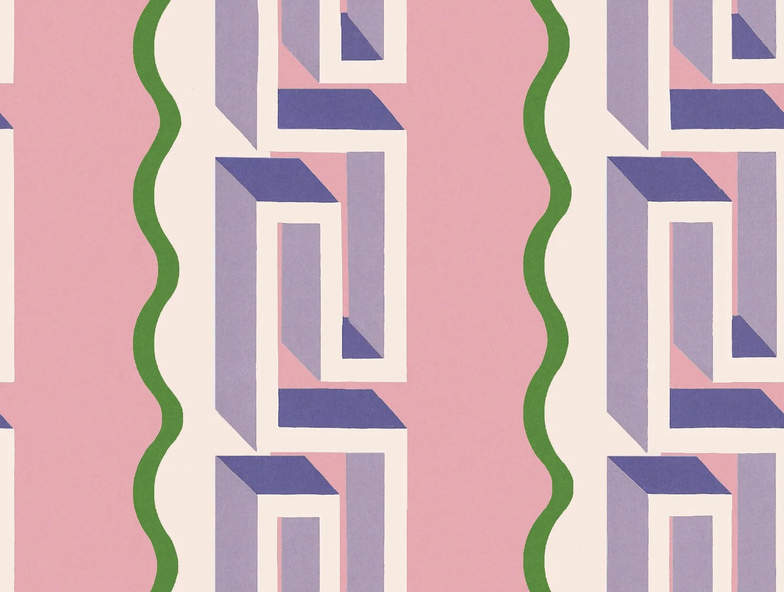  Wallpaper digitally printed, custom fit to your wall. 