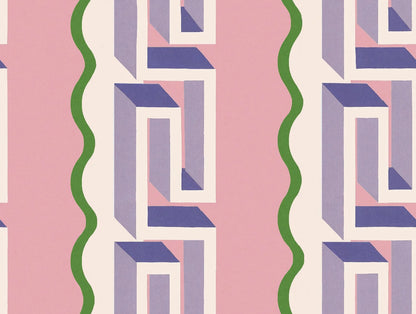  Wallpaper digitally printed, custom fit to your wall. 