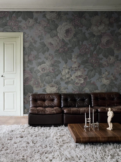  Large-flower Rose Magnifique, custom wallpaper fit to your wall. 