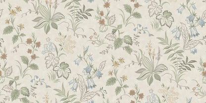  Folklore Grand is an enlarged digital print of the floral 1950s Folklore wallpaper. 