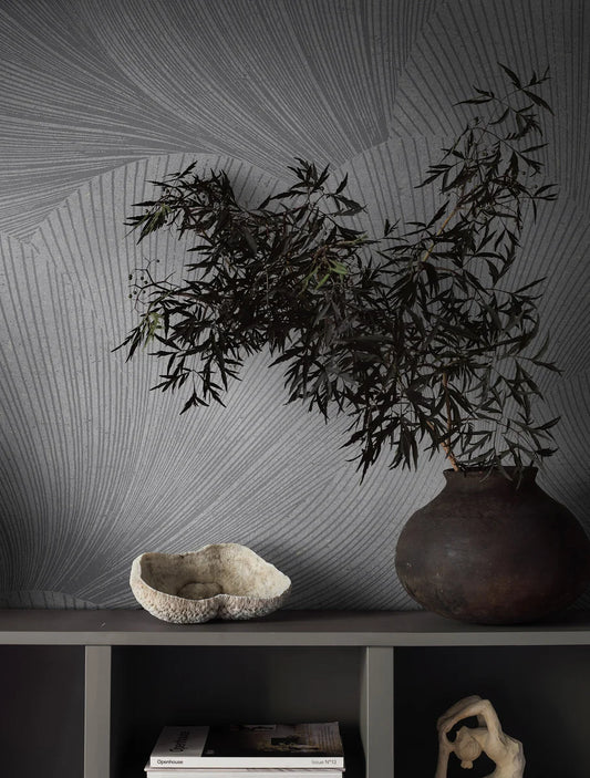 The Mirage Grand wallpaper is an enlarged digital print of the graphic Mirage design.