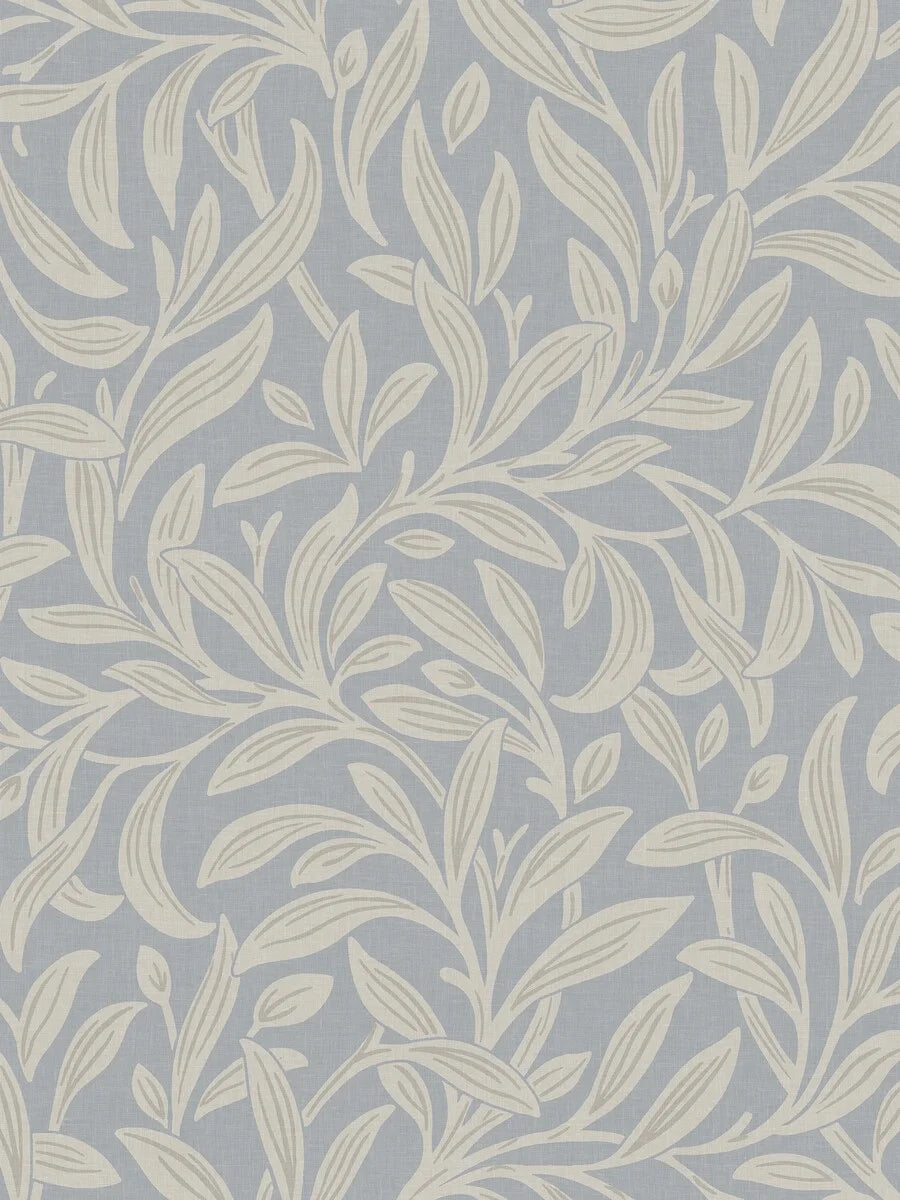 Vintergröna Grand is a timeless wallpaper that brings a lively yet calm and cozy feel to your room. The wallpaper is custom fit to your wall.