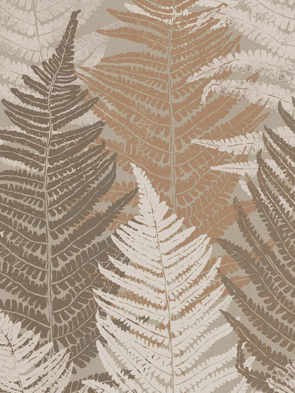 Fern Forest Grand is an enlarged digital print of the Fern Forest wallpaper. A large-scale, soothing design with graceful layers of fern fronds.