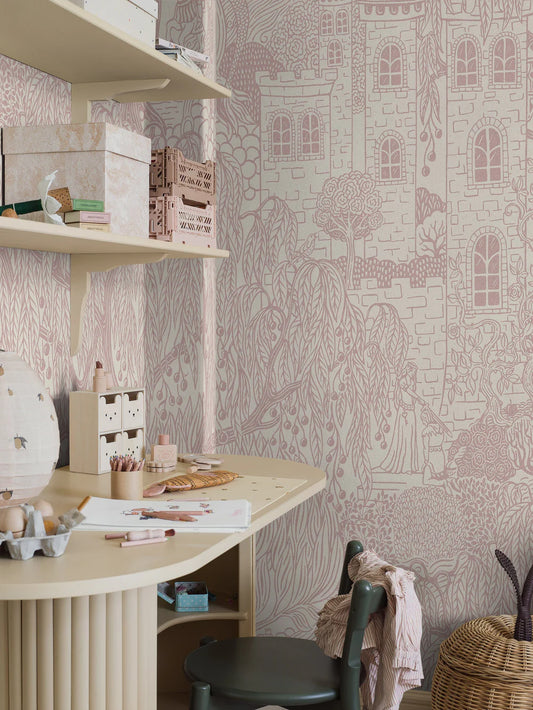 Kingdom of the Weeping Willow Grand - 9758W Mural