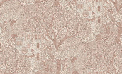 Kingdom of the Weeping Willow Grand - 9763W Mural