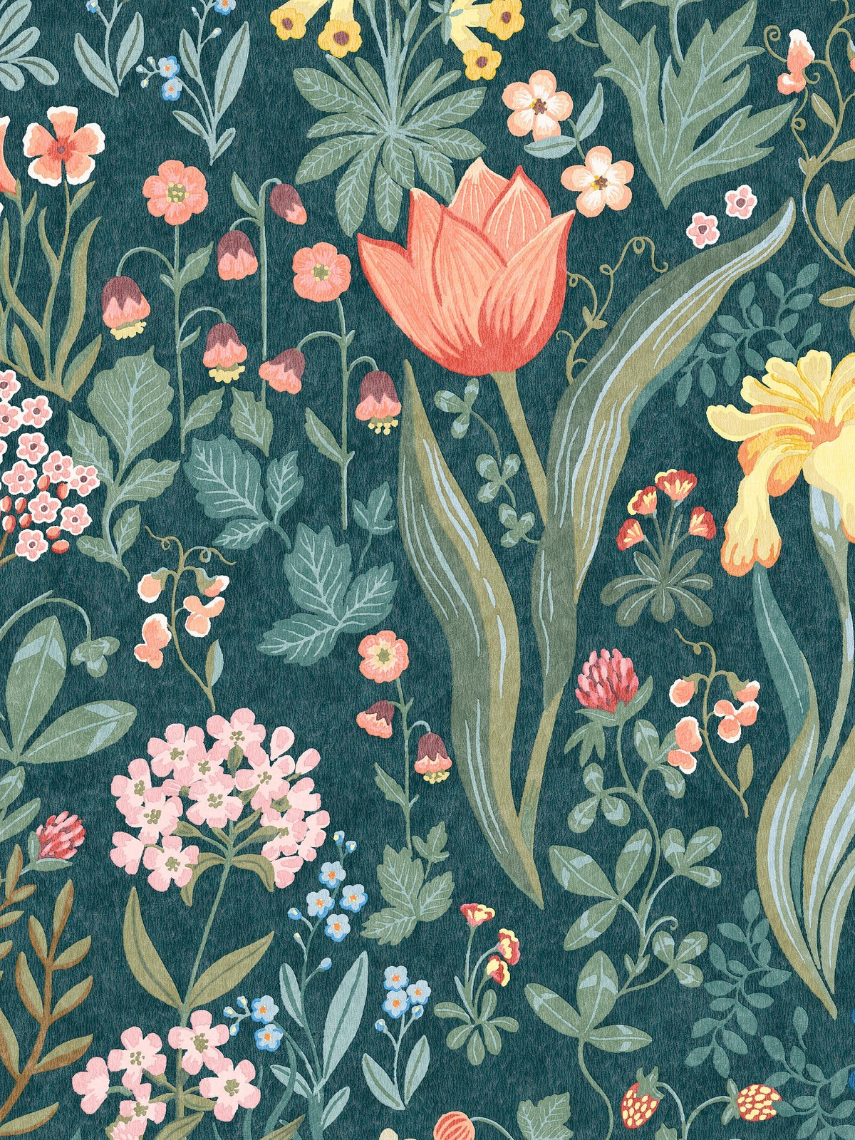 Blomsterhav Grand - 9783W Mural