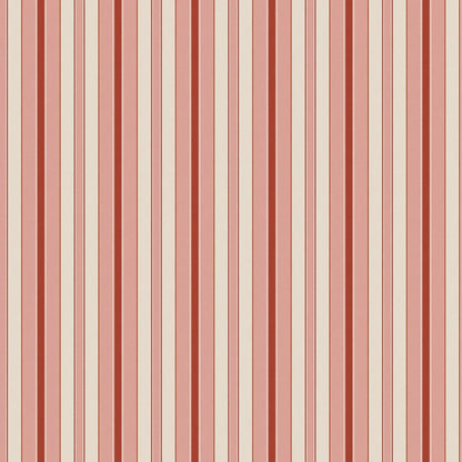 Stockholm Stripe is a striped wallpaper featuring stripes of varying widths and colors – a playful approach that brings delightful dynamism to the timeless pattern. 