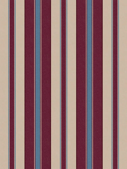The striped wallpaper Stockholm Stripe is elegant and timeless.