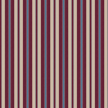 The striped wallpaper Stockholm Stripe is elegant and timeless.