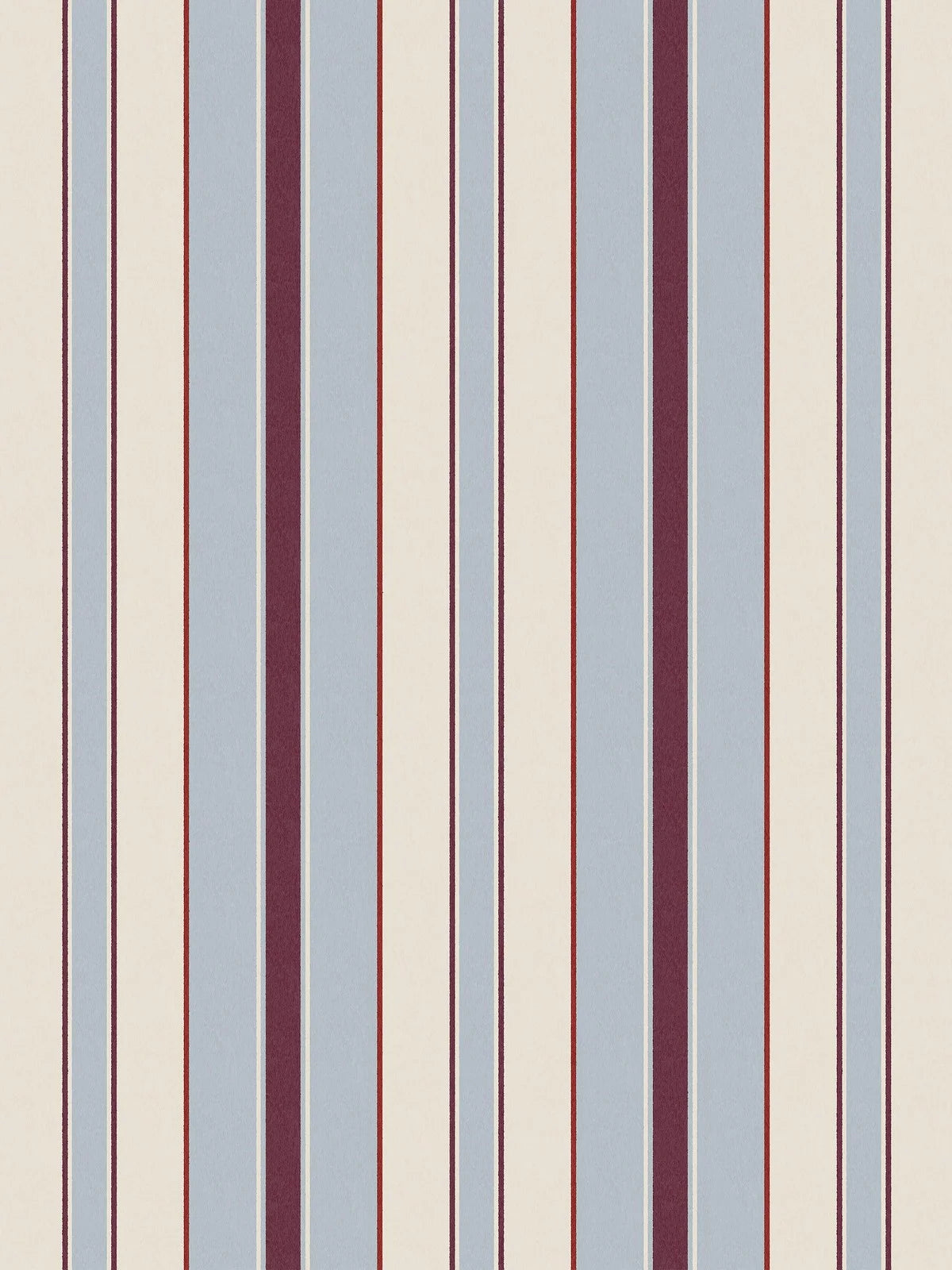 The striped wallpaper Stockholm Stripe is elegant and timeless. 