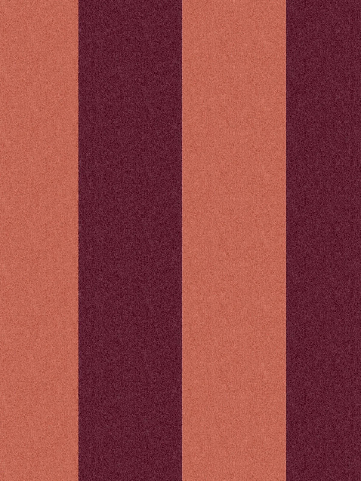Bjärö Stripe is a wide-striped wallpaper full of character. Bold, extra-wide block stripes presented here in a rich and elegant colorway, where muted brick red meets deep Bordeaux.