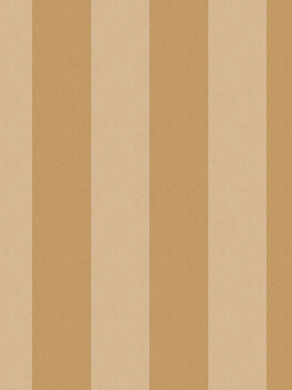 Båstad Stripe is a classic wide-striped wallpaper with softly contrasting block stripes. Here, the rhythmic pattern is rendered in yellow tones with subtle depth, where deep sun yellow meets muted butter yellow.