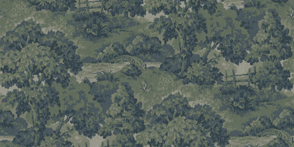  The Alnarp Grand wallpaper is a tribute to beautiful castle and manor gardens, where interesting tree species from all corners of the world were once collected. 